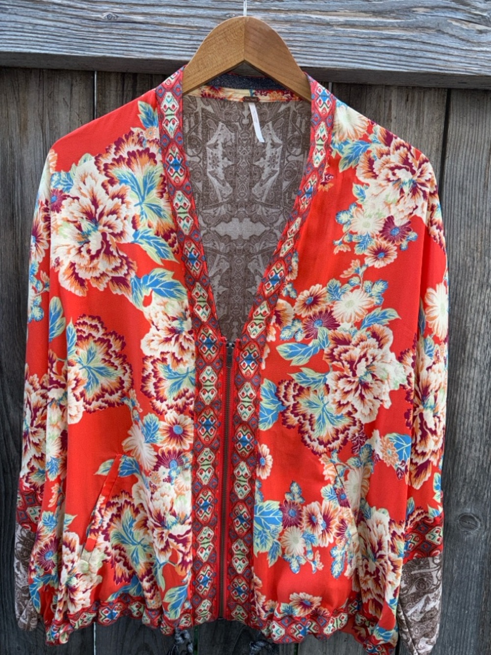 FREE PEOPLE Wildflower Cinched Kimono Size XS/S - Picture 9 of 11